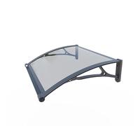 WERKA PRO Marquise Aluminium et Polycarbonate 80 x 120 cm