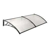 WERKA PRO Marquise en Polycarbonate 2 Panneaux 80 x 240 cm