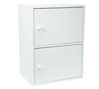 WERKA PRO Meuble Blanc à Portes 2 Portes (54 x 40 x 29 cm)