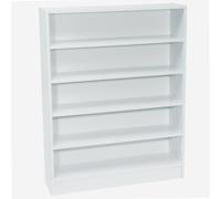 Étagère de rangement - WERKA PRO - PRO - 5 niveaux - MDF 12 mm - Blanc 62x17x80 cm