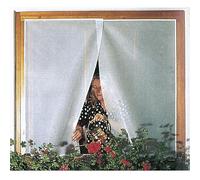 WERKA PRO, Moustiquaire en Tulle Blanc 100x100 cm - Protection efficace contre les insectes, installation facile avec bandes adhésives, adaptable à toutes les fenêtres.