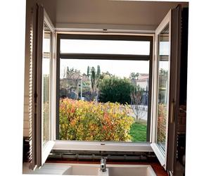 WERKA PRO Moustiquaire Enroulable Alu Fenêtre 80 x 130 cm Gris Anthracite | Fibre de verre, ajustable, durable, usage intérieur, profilés alu discrets