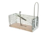 WERKA PRO Nasse pour Souris - Mono-Capture - PVC & Fil de Fer Zingué - 11 x 5,5 x 5,5 cm - Résistante aux Intempéries - Utili