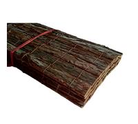WERKA PRO Natte Brise Vue en écorce Naturelle de Sapin 1,2 x 3m