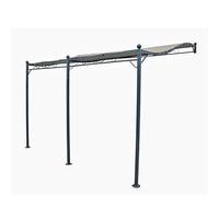 WERKA PRO Pergola Murale en Acier époxy 3 x 4 m