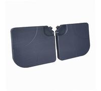 WERKA PRO Pied Parasol Déporté 2 Pièces en HDPE - Dimensions 50 x 50 x 7,5 cm - Capacité Remplissage 15 kg d'eau ou 20 kg de