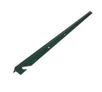 WERKA PRO Poteau T Vert pour Grillage - Hauteur 1,45 m - Acier Haute Qualité - Fixation Stable - Couleur Verte - pour Projets