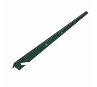 WERKA PRO Poteau T Vert pour Grillage - Hauteur 2 m - Acier Haute Qualité - Fixation Stable - Couleur Verte - pour Projets de