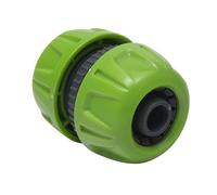WERKA PRO, Raccord de Jonction Automatique pour Tuyau d'Arrosage Ø 19 mm - Accessoire Pratique et Durable pour Entretien de Jardin - Installation Facile - Plastique Vert