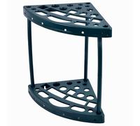 WERKA PRO, Range Outils d'angle de Jardin Pratique et Mobile avec Roues, Idéal pour un Rangement Organisé et Efficace, Facile à Installer, Durable en Polypropylène, Vert