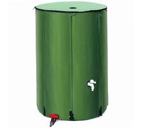 WERKA PRO Récupérateur d'eau de Pluie avec Cuve 250 l PVC Vert | Écologique, robuste, durable, pliable, usage jardin, robinet de vidange inclus