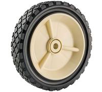 WERKA PRO, Roue de Rechange pour Tondeuse de Jardin en Polyéthylène, Diamètre 175 mm, Épaisseur 38 mm, Alésage 12 mm, Solide et Durable, Compatible avec Modèles jusqu'à 35 kg - Noir
