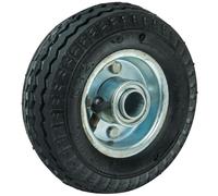 WERKA PRO, Roue Gonflable 6 Pouces pour Chariots, Diables et Remorques de Jardin, Durable et Résistante avec Roulements à Rouleaux, Rouge, 160 x 50 mm