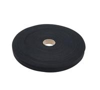 WERKA PRO Ruban sergé en V Coton Noir 50 m 20 mm