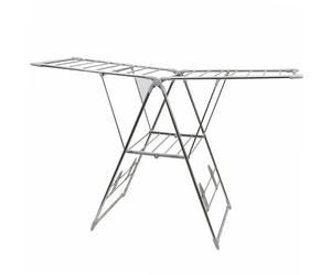 WERKA PRO Séchoir à Linge Pliable Inox Intérieur et Extérieur 18 Mètres | Acier, pliable, usage extérieur et intérieur, maison, usage intérieur et extérieur, tubes ø 9 mm, réf. 8304, poids 2,48 kg