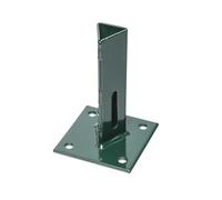 WERKA PRO Support Poteau Fer Forme T Vert