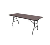 WERKA PRO Table Pliante Aspect Bois 180x74x74cm