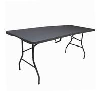 WERKA PRO Table Pliante rectangulaire Grise 239 x 74 x 74 cm