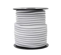 WERKA PRO Tendeur élastique Blanc Ø 4mm x 20m