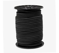 Tendeur élastique noir WERKA PRO 6mm x 50 mètres sur bobine