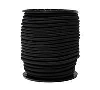 Tendeur ?lastique noir WERKAPRO 8mm x 50 m?tres sur bobine