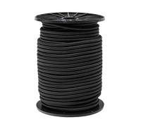 Tendeur élastique noir WERKA PRO 6mm x 50 mètres sur bobine