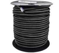 WERKA PRO, Tendeur Noir Polyvalent sur Bobine, Idéal pour la Fixation de Bâches, Le Camping et Le Bricolage, Robustesse et Durabilité Optimales, Noir, 12 mm x 30 m