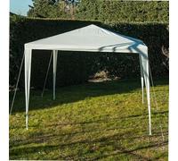 WERKA PRO Tente de Réception Imperméable Polyéthylène 3 x 3 m Blanche
