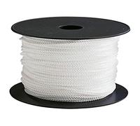 WERKA PRO, Tresse en polypropylène de 3 mm de diamètre et 100 mètres de longueur, idéale pour applications terrestres et maritimes, résistance de 100 kg, couleur blanche.