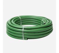 WERKA PRO Tuyau d'Arrosage Guipé Treillis Métallique Ø15 mm 20 m Vert | Polyvalent, usage jardin et extérieur, 3 couches avec treillis métallique, longueur 20 m, pression max 21 bar, sans phtalates
