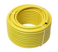WERKA PRO Tuyau d'arrosage renforcé Ø15 mm Anti-vrille 150 g/m 50 m, Jaune