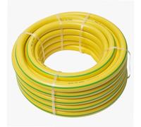 WERKA PRO Tuyau d'Arrosage Renforcé Antivrille 4 Couches Ø25 mm 20 m Jaune | Robuste, anti-UV, usage jardin et extérieur, usage intensif, pression max 20 bars, sans phtalates