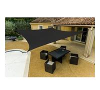 WERKA PRO Voile d'ombrage carrée en Polyester, Protection Solaire Efficace, Installation Facile, Design élégant et Durable, idéale pour Jardin, terrasse ou Balcon, 3,6 x 3,6 m, Grise.