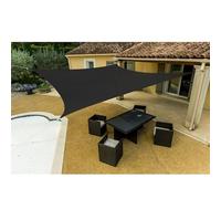 WERKA PRO Voile d'ombrage Grise en Polyester rectangulaire 3 x 4 m, Gris