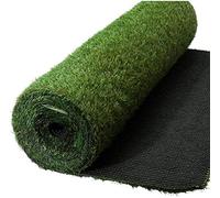 Werkapro Gazon Artificiel, épaisseur 2 cm 1 x 4 m Soit 4m2 | Bambou, résistant aux intempéries, traité anti-UV, perméable, polyvalent, renforcé, usage jardin et terrasse, épaisseur 2 cm