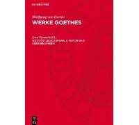 Werke Goethes, West-Östlicher Divan, 2. Noten Und Abhandlungen