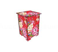 Werkhaus Tabouret photo Fleurs multicolores 42 cm sh-8103