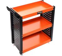 Werkstattwagen 3 Niveaux KRAFT&DELE Outil Chariot Rangement En Acier 4 Roues
