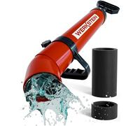 WERKSTEIN Pistolet à déboucher à air comprimé | Avec 2 adaptateurs inclus I Piston de pompe de vidange I Pour un nettoyage rapide et efficace des conduits