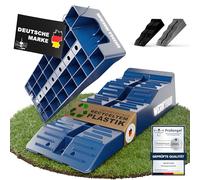 WERKTHOR Rampes de levage camping-car (Bleu) - Lot de 2 pièces | Charge max 5 tonnes