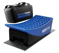 WERKTHOR Rampes de levage camping-car (Bleu) - Lot de 2 pièces | Jusqu’à 13,5 tonnes | Antidérapantes et robustes