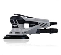 Werku WK400750, Ponceuse Circulaire Rotorbitale, Qualité Professionnelle, Moteur Brushless, Puissance 350 W, Disque 150 mm, Orbite 5 mm, Comprend Disque Ponçage et Tuyau Aspiration