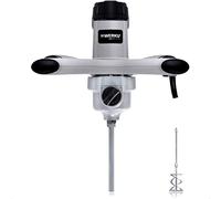 Werku WK401710, Mélangeur Peinture-Mortier, Qualité Professionnelle, Mélangé 100 kg, Puissance 1800 W, Comprend Tige Mélangeur