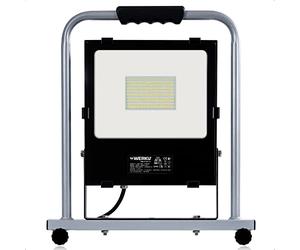 Werku WK403210, Projecteur LED Lumière Travail, Qualité Professionnelle, Puissance 100 W, Protection IP65, Technologie SMD, Luminosité 9000 LM, Portée Faisceau 40 M