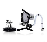 Werku WK501640, Équipement Électrique Airless, Qualité Professionnelle, Puissance 700 W, Débit 1.2 LPM, Comprend Pistolet Peinture, Tuyau et Réservoir Anti-Gouttement Extractible