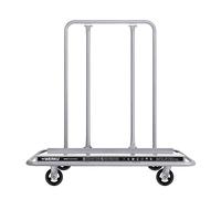 Werku WK602360, Chariot Plateforme Porte Panneaux-Planches, Qualité Professionnelle, Roues Caoutchouc, Mesures Base 1060 x 320 mm, Capacité Charge 900 kg
