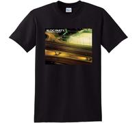 WERLONG95 GANLU Res Bloc Party T Shirt A Weekend in The City Vinyl CD Cover Small Medium Large Or XL Black Black Manches Courtes(XX-Large)