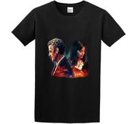 WERLONG95 HOUKAI Men's 12Th Doctor and Clara Back to Back O Neck T Shirt Manches Courtes(3X-Large)