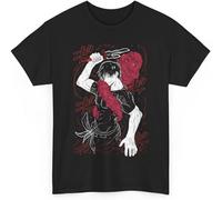 WERLONG95 Jujutsu Toji Anime T-Shirt Unisex Kaisen Fushiguro Anime Japanese Cotton JJK Manches Courtes(Large)