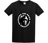 WERLONG95 Men's T-Shirt Feel Soft Brian Jonestown Massacre Tour Custom Cool and Breathable Black Manches Courtes(Large)